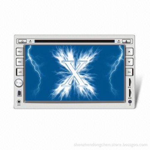 Car DVD Player with 7-inch High-definition, Built-in Bluetooth, GPS Navigation and Remote Control